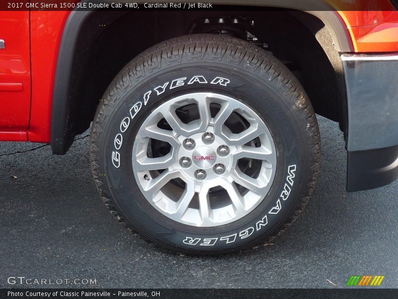  2017 Sierra 1500 SLE Double Cab 4WD Wheel