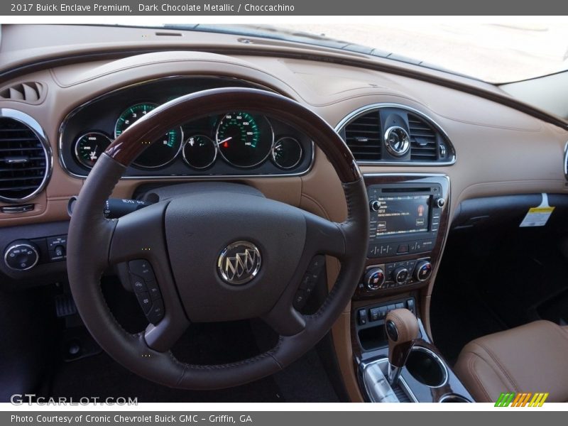 Dashboard of 2017 Enclave Premium