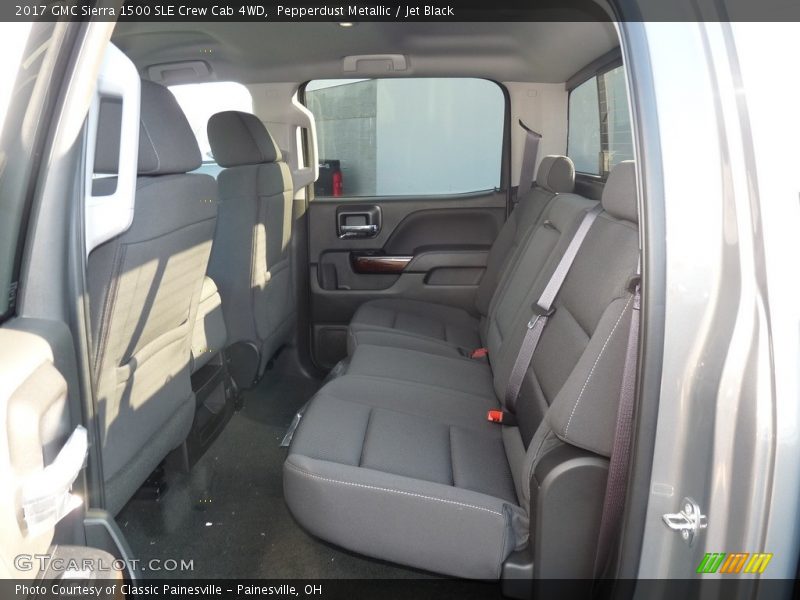 Rear Seat of 2017 Sierra 1500 SLE Crew Cab 4WD