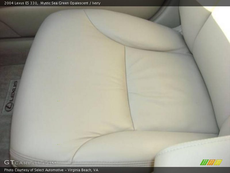 Mystic Sea Green Opalescent / Ivory 2004 Lexus ES 330