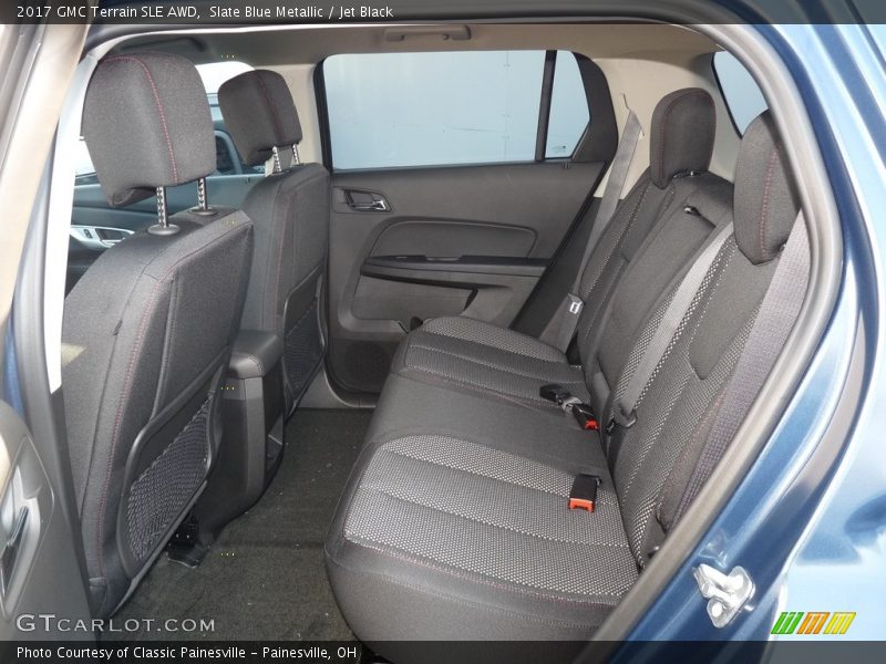 Slate Blue Metallic / Jet Black 2017 GMC Terrain SLE AWD