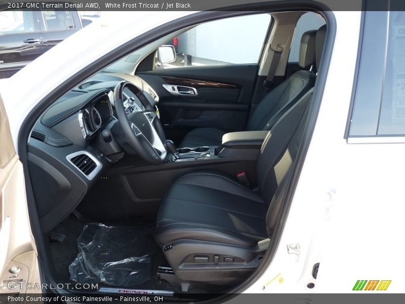 Front Seat of 2017 Terrain Denali AWD