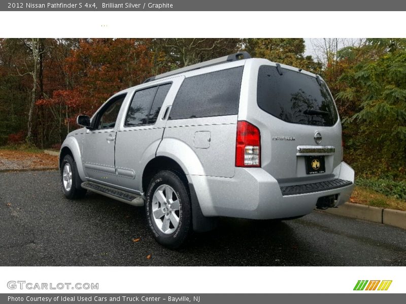 Brilliant Silver / Graphite 2012 Nissan Pathfinder S 4x4