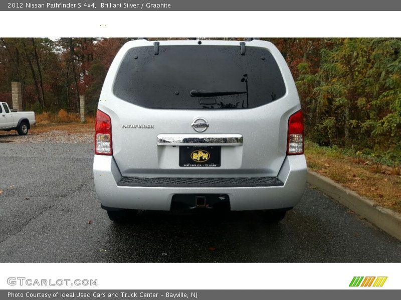 Brilliant Silver / Graphite 2012 Nissan Pathfinder S 4x4