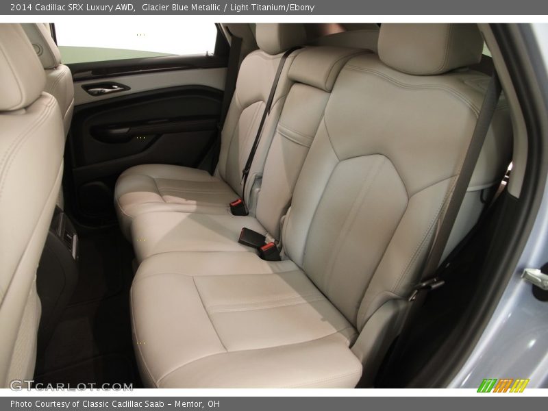 Glacier Blue Metallic / Light Titanium/Ebony 2014 Cadillac SRX Luxury AWD