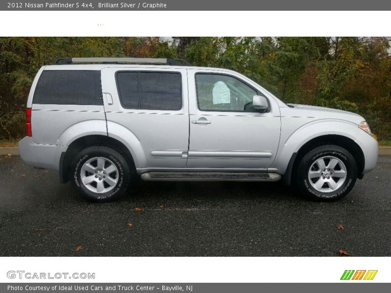 Brilliant Silver / Graphite 2012 Nissan Pathfinder S 4x4