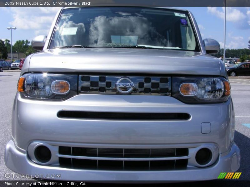 Chrome Silver / Black 2009 Nissan Cube 1.8 S