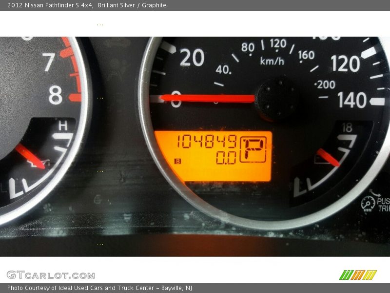 Brilliant Silver / Graphite 2012 Nissan Pathfinder S 4x4