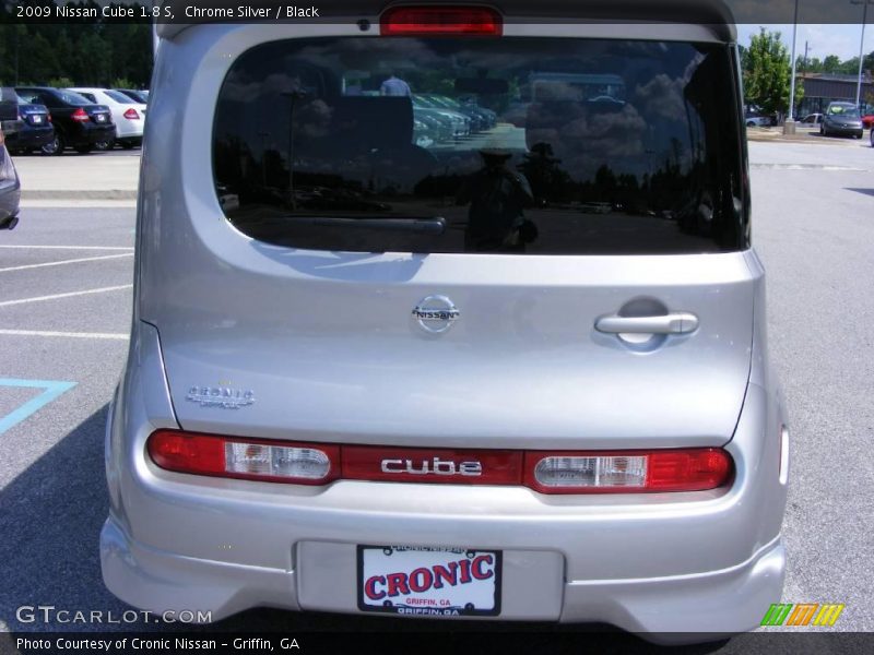 Chrome Silver / Black 2009 Nissan Cube 1.8 S