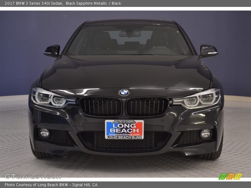 Black Sapphire Metallic / Black 2017 BMW 3 Series 340i Sedan