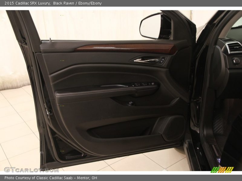 Black Raven / Ebony/Ebony 2015 Cadillac SRX Luxury