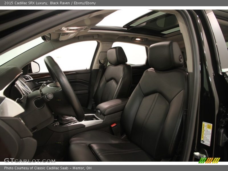 Black Raven / Ebony/Ebony 2015 Cadillac SRX Luxury