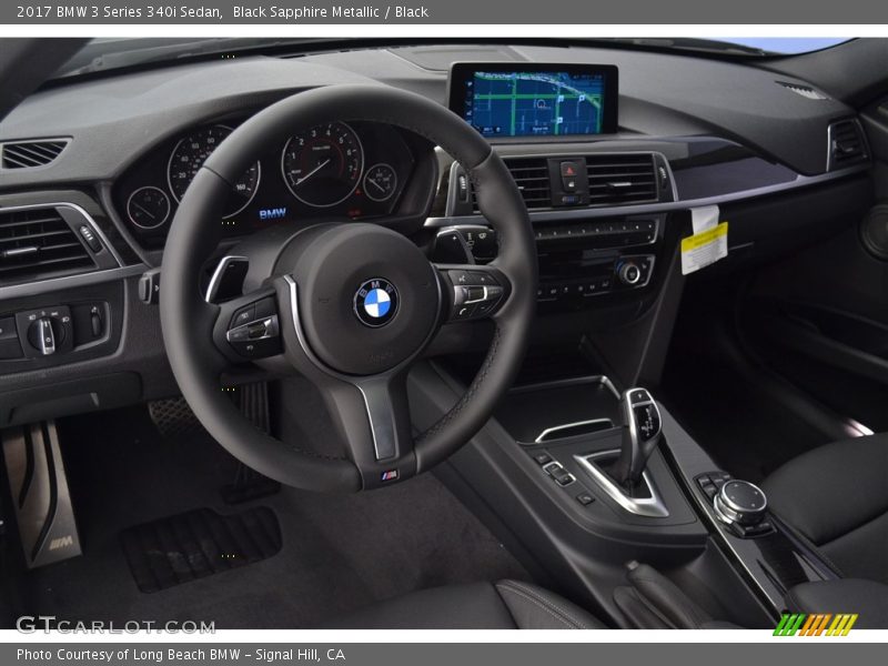  2017 3 Series 340i Sedan Black Interior