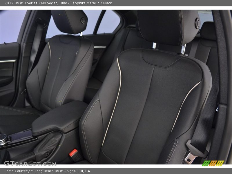 Front Seat of 2017 3 Series 340i Sedan