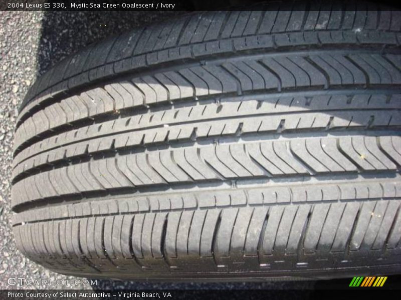 Mystic Sea Green Opalescent / Ivory 2004 Lexus ES 330
