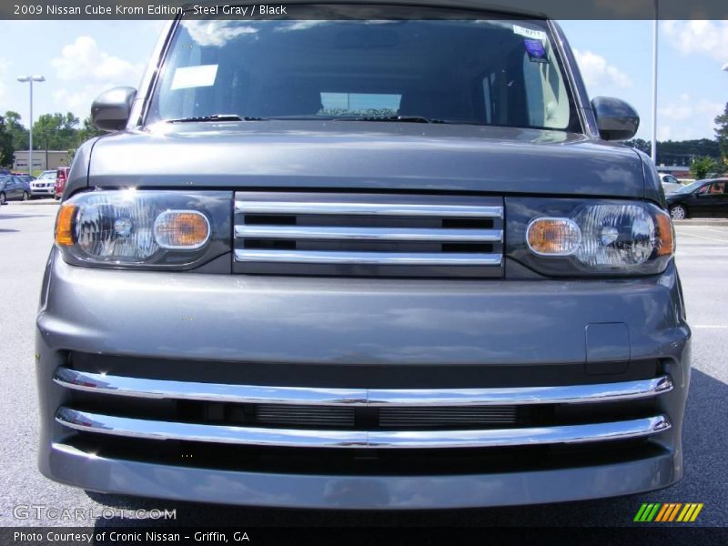Steel Gray / Black 2009 Nissan Cube Krom Edition