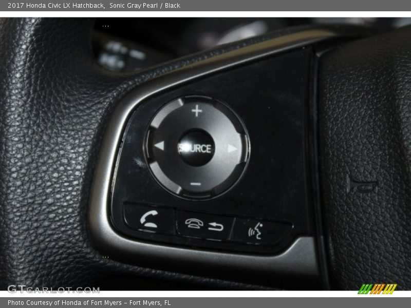 Controls of 2017 Civic LX Hatchback