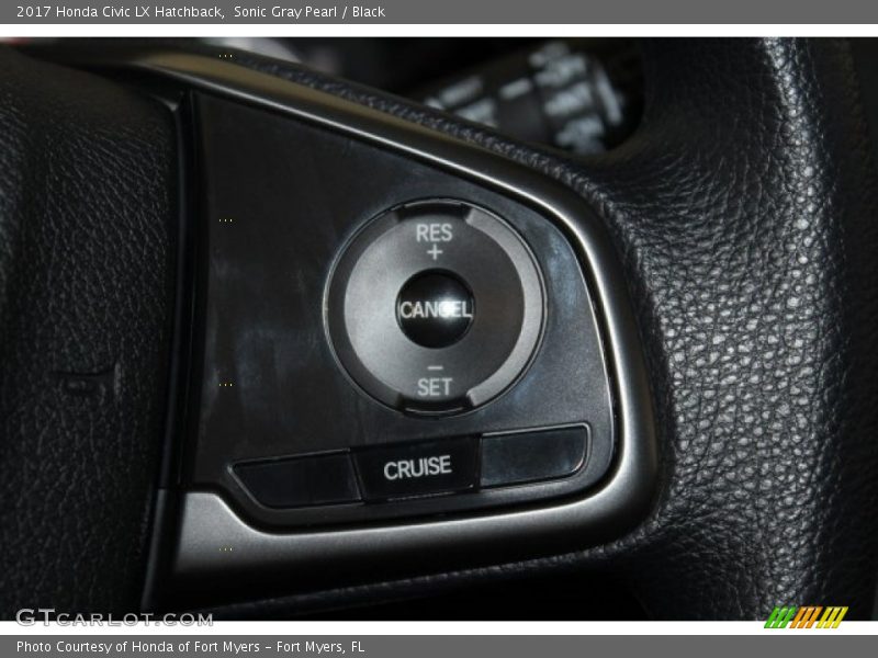 Controls of 2017 Civic LX Hatchback
