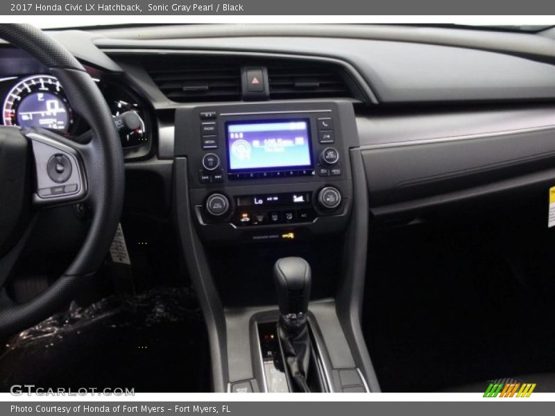 Dashboard of 2017 Civic LX Hatchback