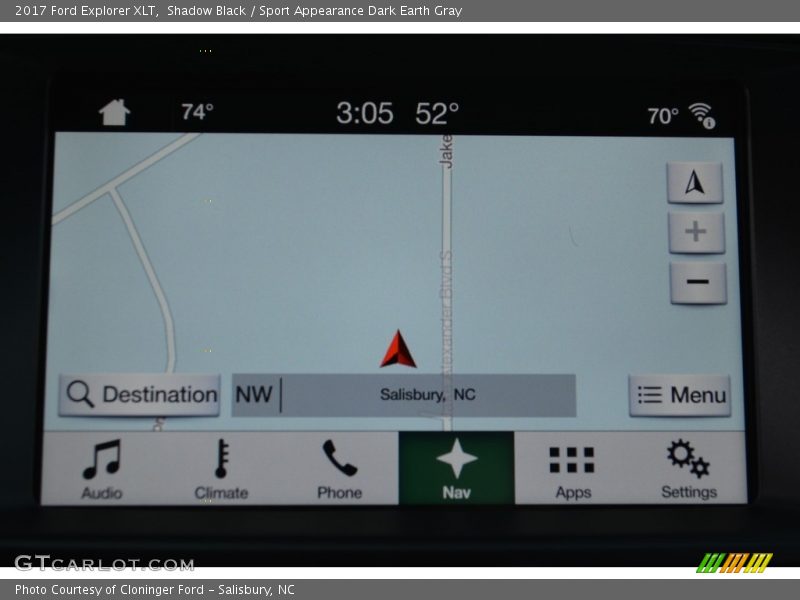 Shadow Black / Sport Appearance Dark Earth Gray 2017 Ford Explorer XLT