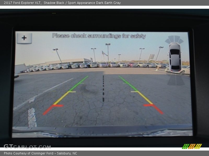 Shadow Black / Sport Appearance Dark Earth Gray 2017 Ford Explorer XLT