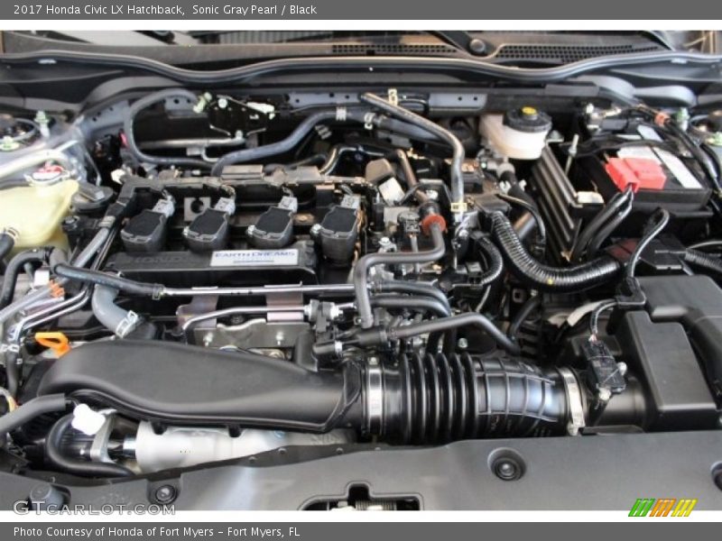  2017 Civic LX Hatchback Engine - 1.5 Liter Turbocharged DOHC 16-Valve 4 Cylinder