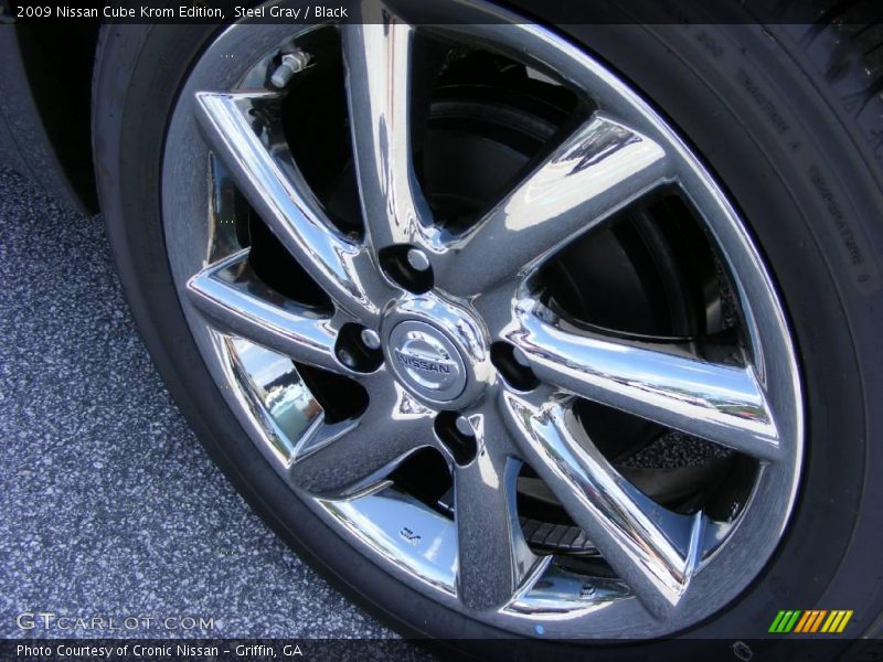 Steel Gray / Black 2009 Nissan Cube Krom Edition