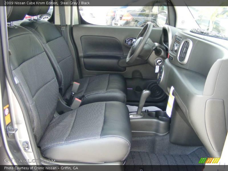Steel Gray / Black 2009 Nissan Cube Krom Edition