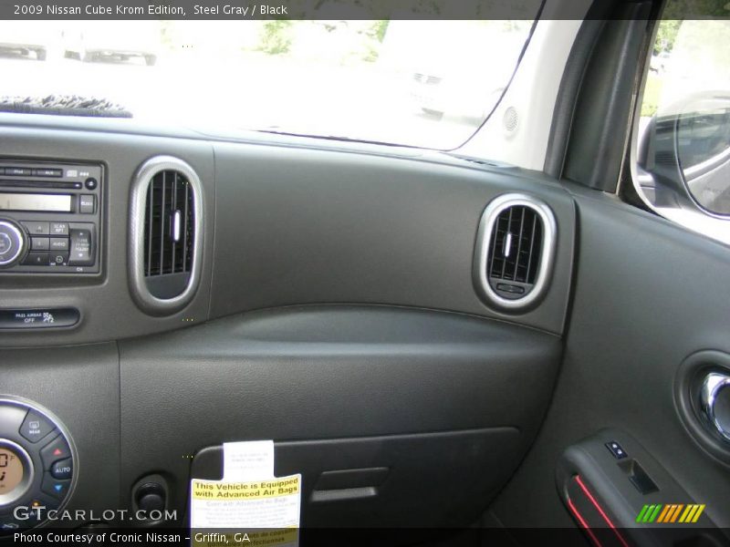 Steel Gray / Black 2009 Nissan Cube Krom Edition