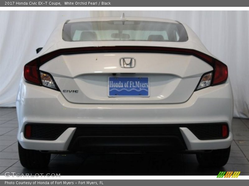 White Orchid Pearl / Black 2017 Honda Civic EX-T Coupe