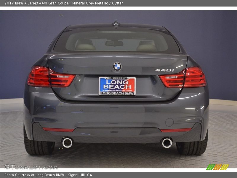 Mineral Grey Metallic / Oyster 2017 BMW 4 Series 440i Gran Coupe