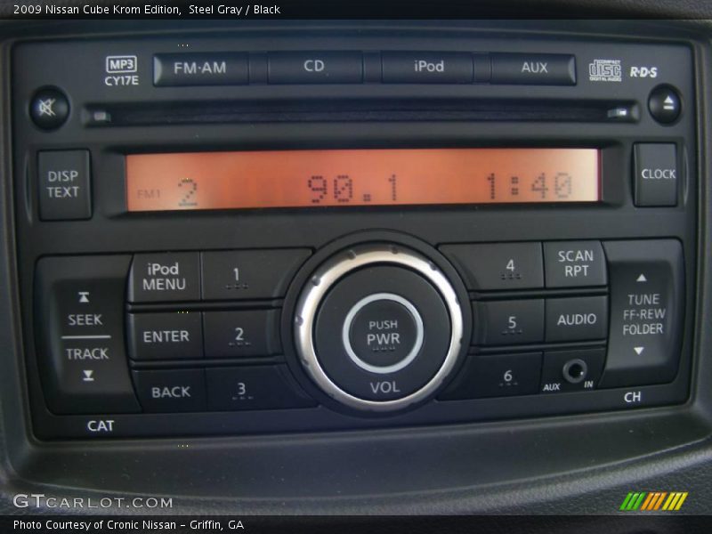 Steel Gray / Black 2009 Nissan Cube Krom Edition