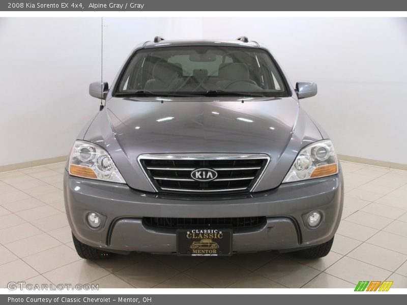 Alpine Gray / Gray 2008 Kia Sorento EX 4x4