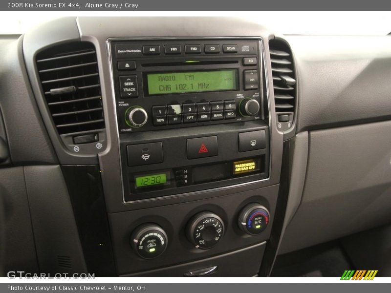 Alpine Gray / Gray 2008 Kia Sorento EX 4x4