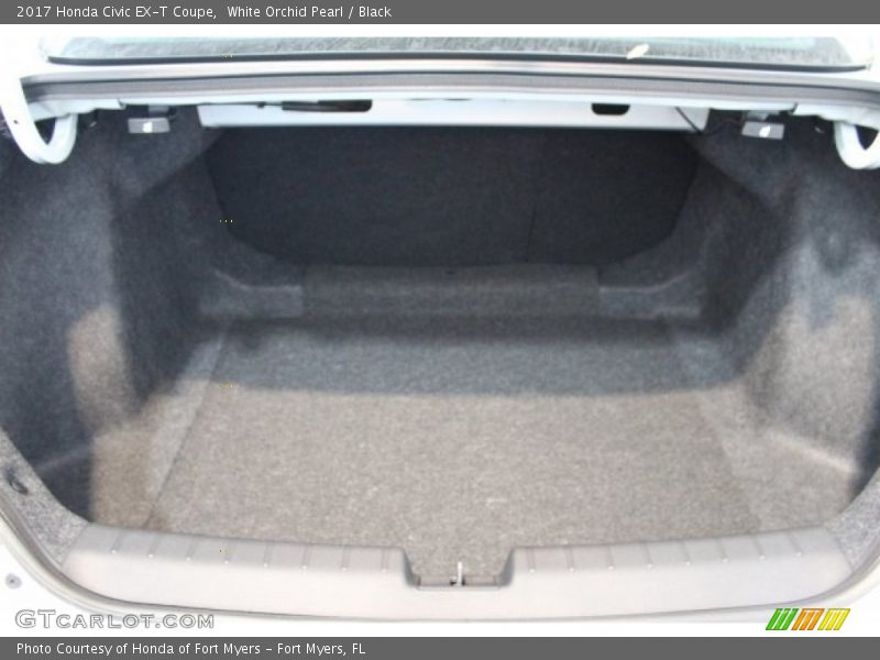 White Orchid Pearl / Black 2017 Honda Civic EX-T Coupe