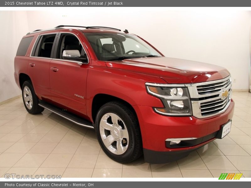 Crystal Red Tintcoat / Jet Black 2015 Chevrolet Tahoe LTZ 4WD