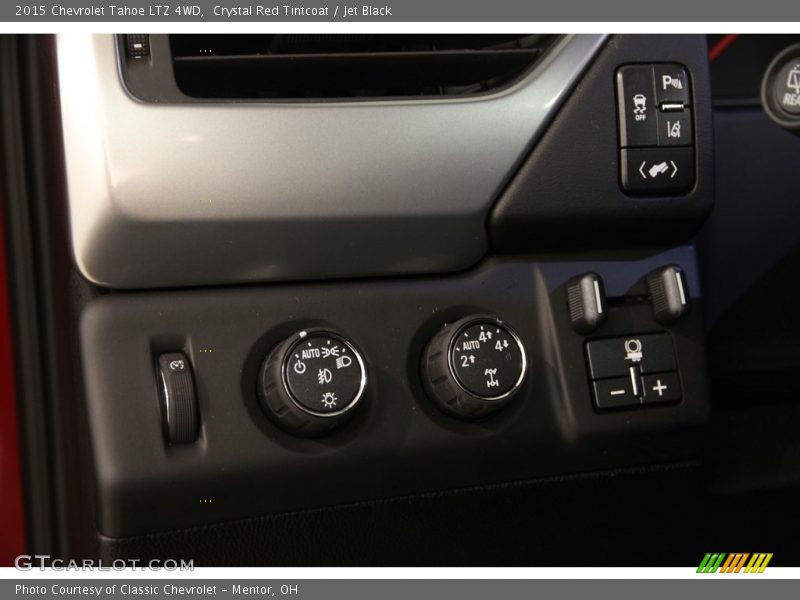 Crystal Red Tintcoat / Jet Black 2015 Chevrolet Tahoe LTZ 4WD
