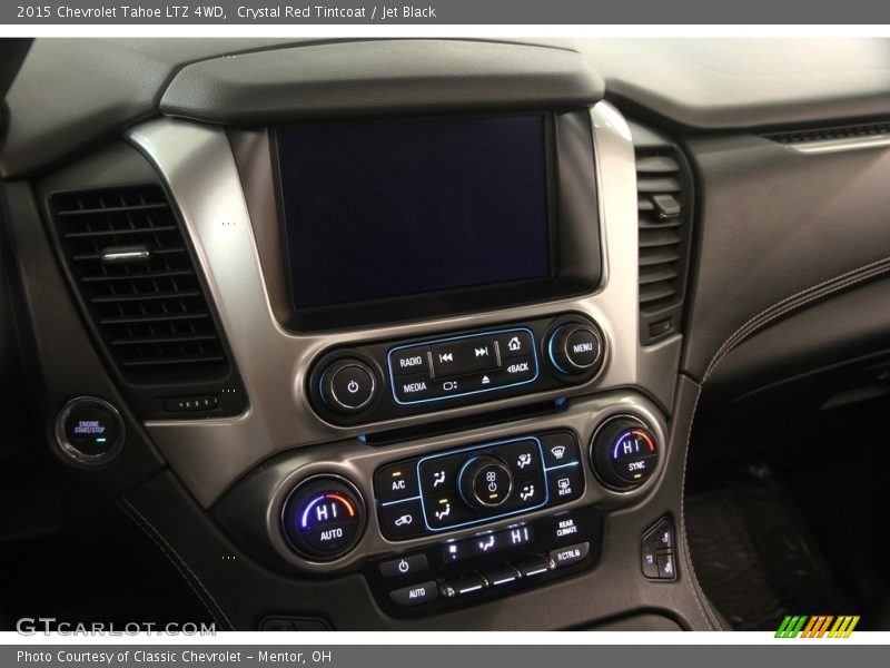 Crystal Red Tintcoat / Jet Black 2015 Chevrolet Tahoe LTZ 4WD