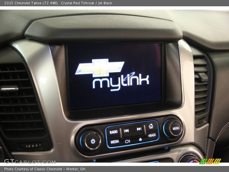 Crystal Red Tintcoat / Jet Black 2015 Chevrolet Tahoe LTZ 4WD