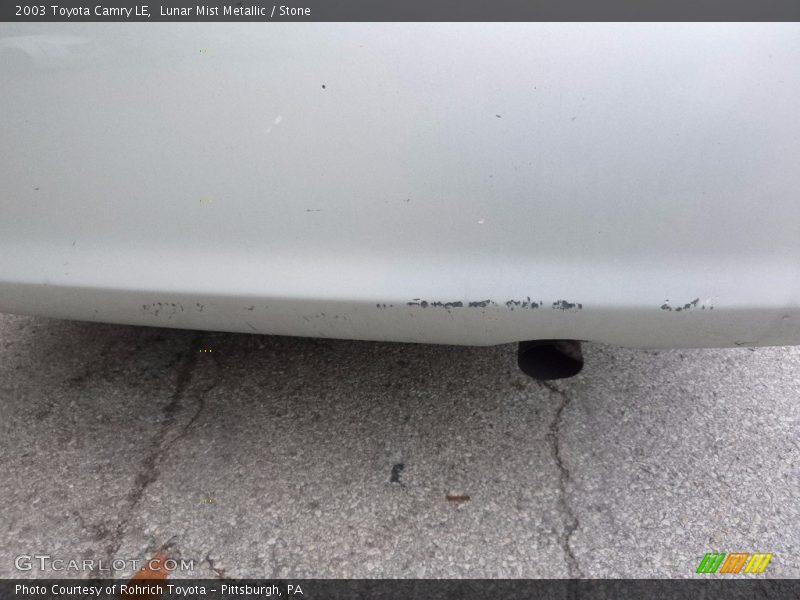 Lunar Mist Metallic / Stone 2003 Toyota Camry LE