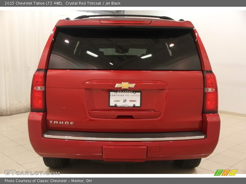 Crystal Red Tintcoat / Jet Black 2015 Chevrolet Tahoe LTZ 4WD