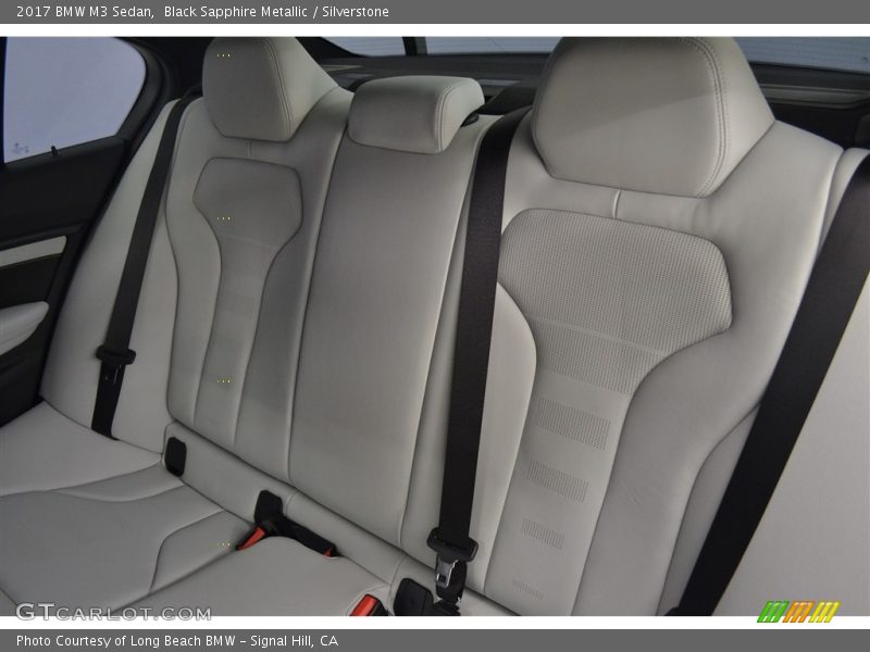 Rear Seat of 2017 M3 Sedan