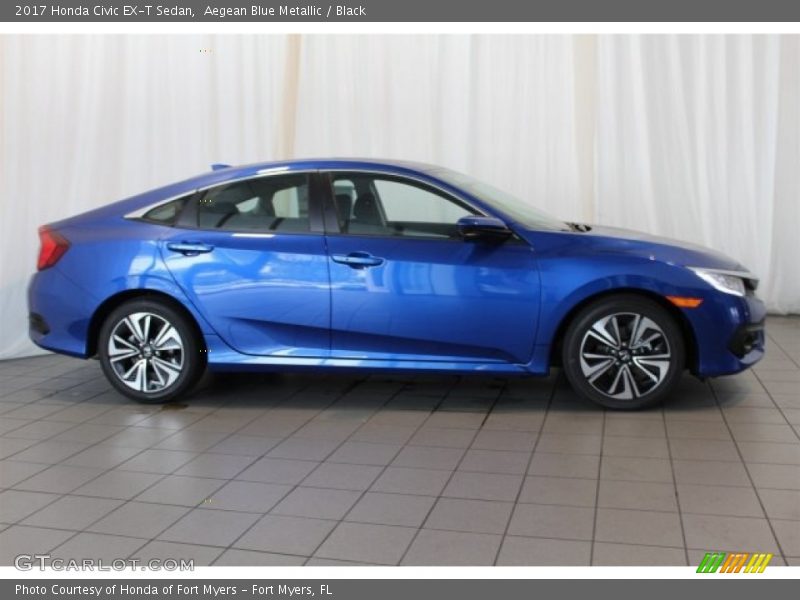  2017 Civic EX-T Sedan Aegean Blue Metallic