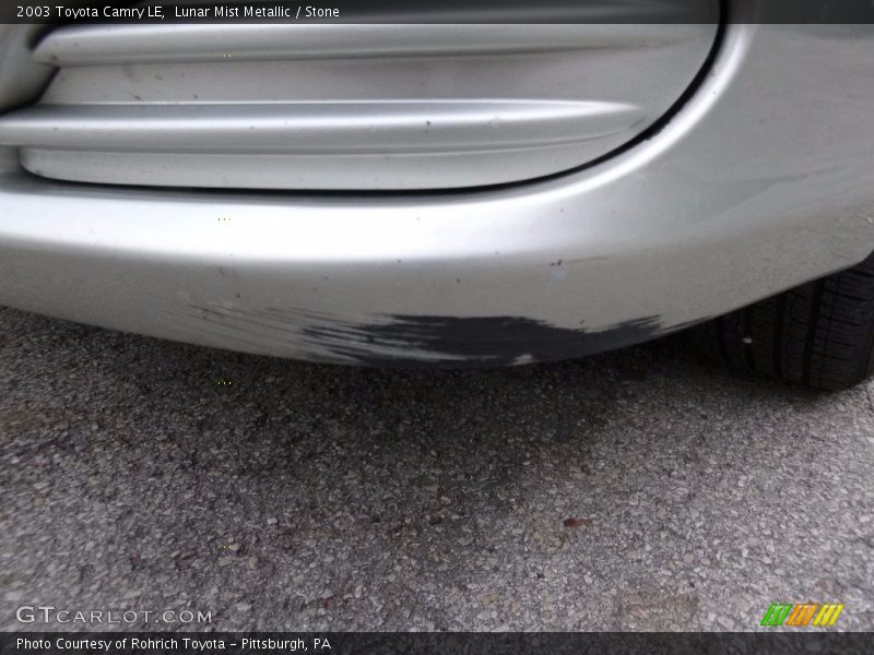 Lunar Mist Metallic / Stone 2003 Toyota Camry LE
