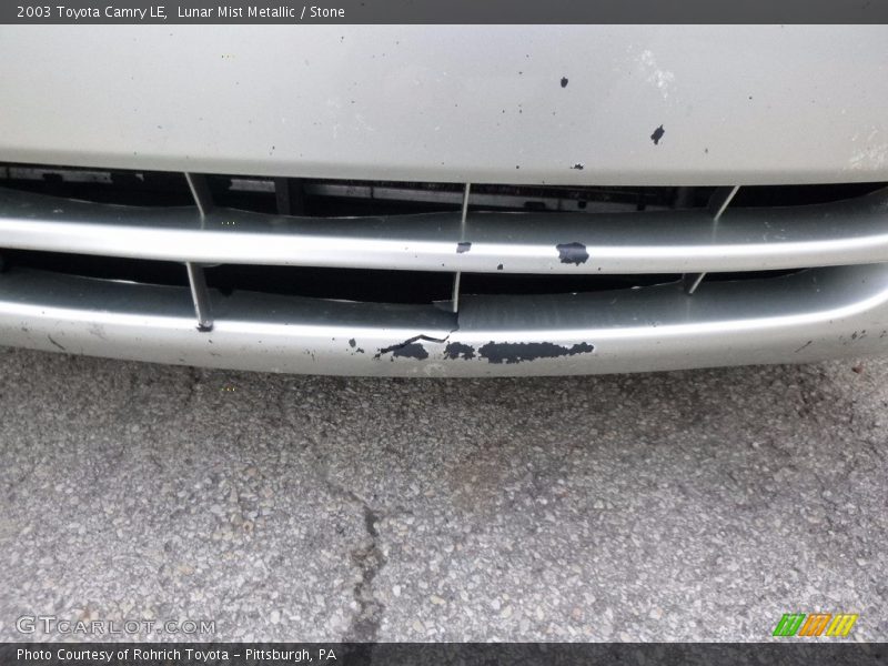 Lunar Mist Metallic / Stone 2003 Toyota Camry LE