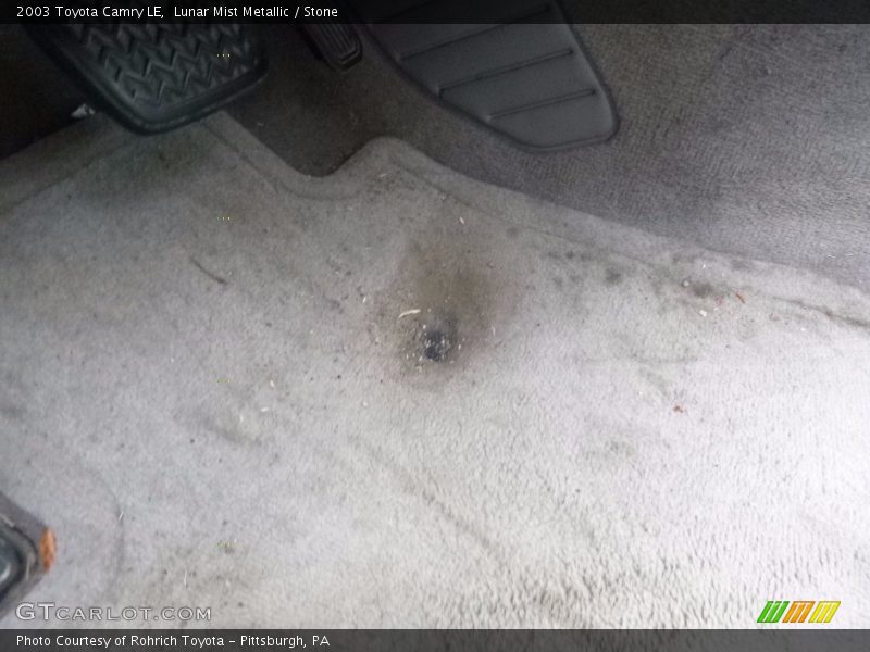 Lunar Mist Metallic / Stone 2003 Toyota Camry LE