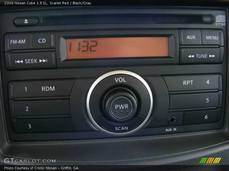 Scarlet Red / Black/Gray 2009 Nissan Cube 1.8 SL
