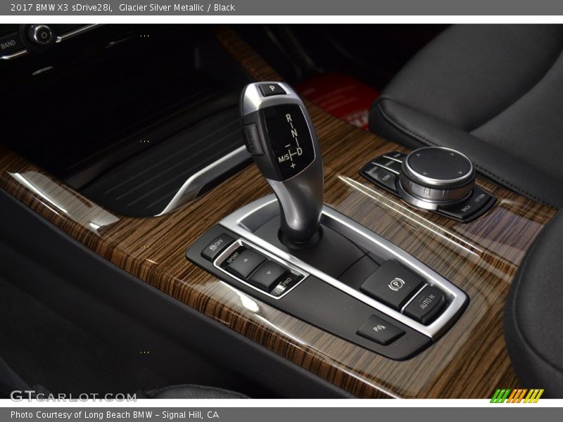Glacier Silver Metallic / Black 2017 BMW X3 sDrive28i