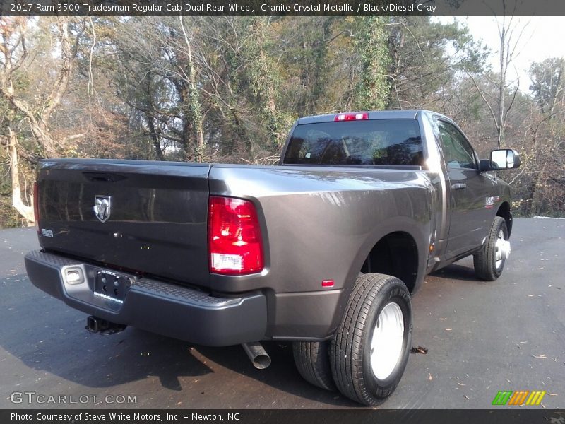 Granite Crystal Metallic / Black/Diesel Gray 2017 Ram 3500 Tradesman Regular Cab Dual Rear Wheel