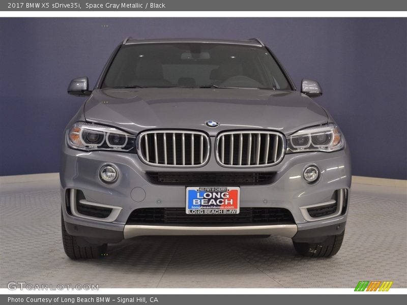Space Gray Metallic / Black 2017 BMW X5 sDrive35i